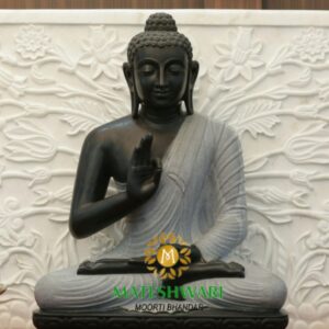Marble Buddha Statue in Abhaya Mudra