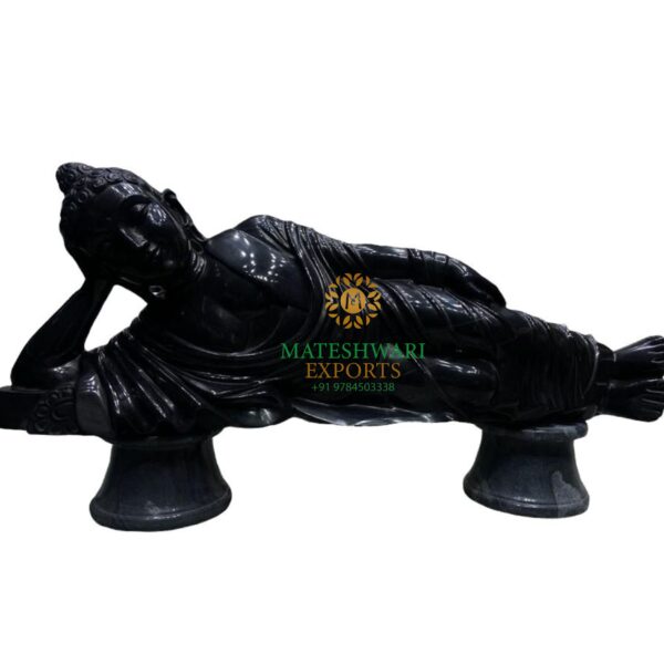 Marble Buddha Statue in Abhaya Mudra - Image 4